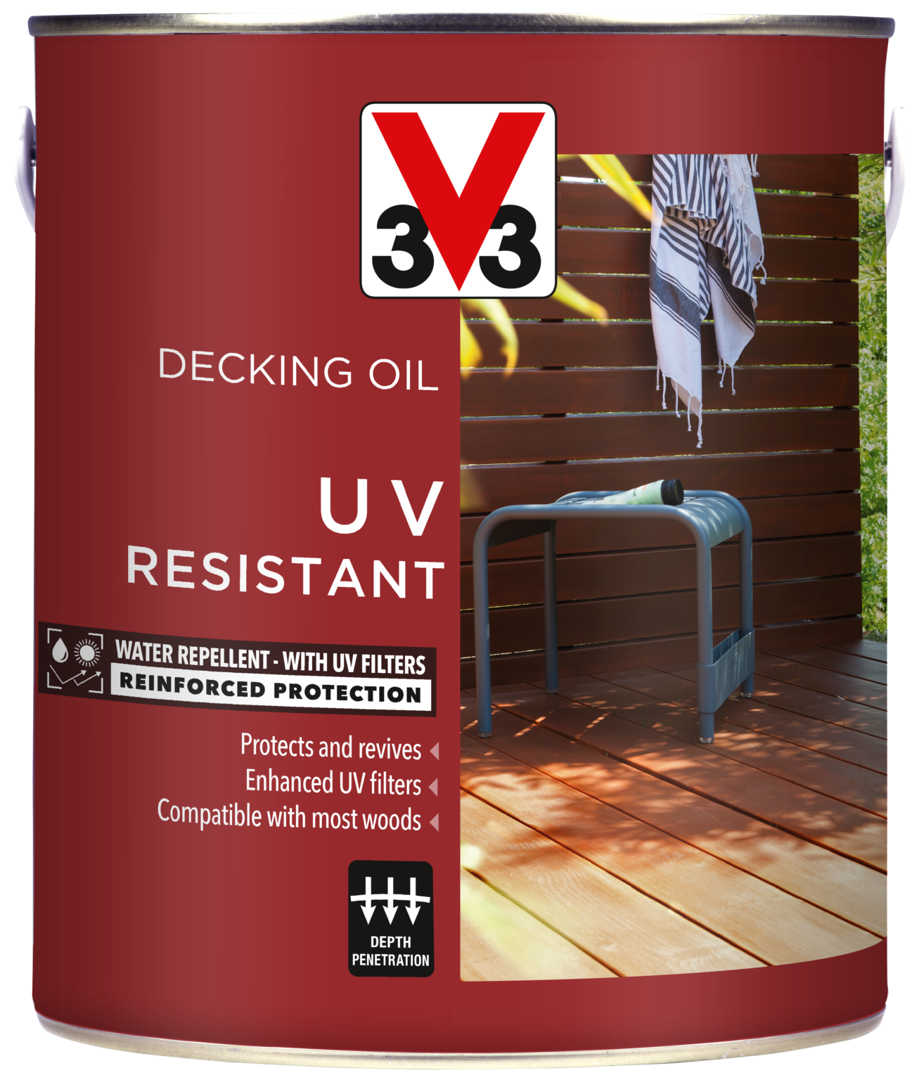 High Performance Decking Oil V33 long lasting protection decking oil