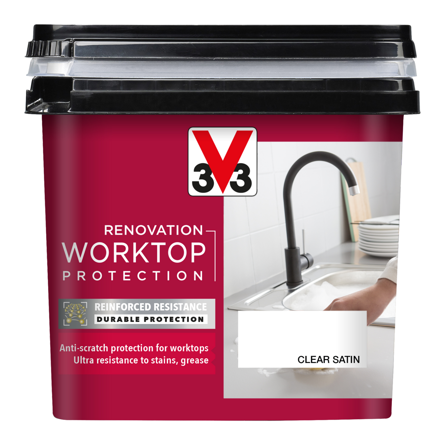 Renovation Cupboard & Worktop V33 paint and renovation wood products