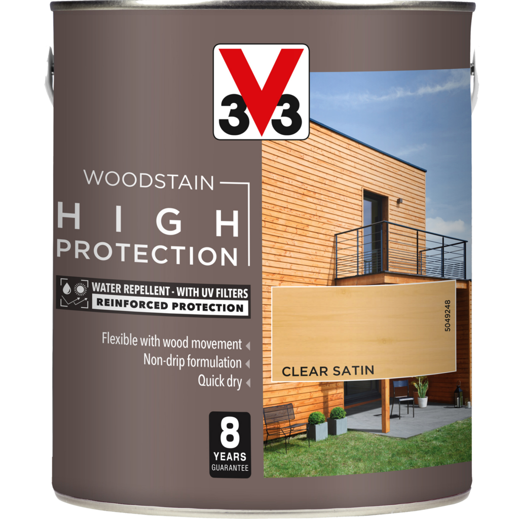 High Protection Woodstain V33 paint and renovation wood products