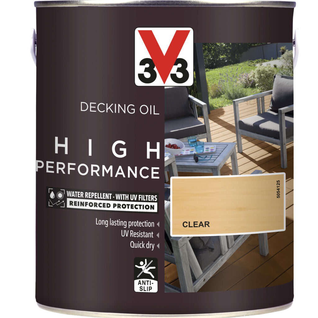 High Performance Decking Oil V33 paint and renovation wood products