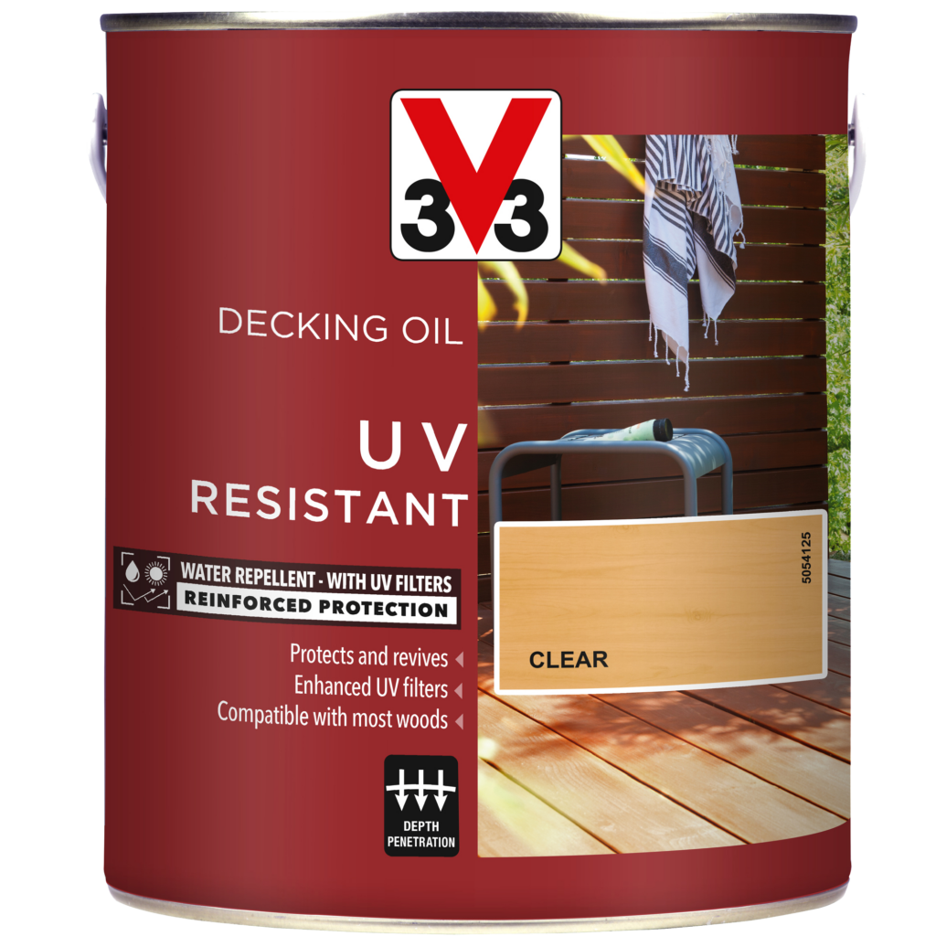 UV Resistant Decking Oil V33 paint and renovation wood products