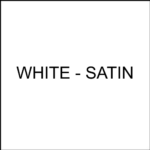 White satin colour sample of V33 Wall Tile Paint, a durable finish for kitchen and bathroom tiles and panelling.