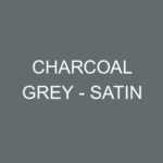Charcoal Grey satin colour sample of V33 Wall Tile Paint, a durable finish for kitchen and bathroom tiles and panelling.