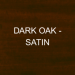 Dark Oak satin colour sample of V33 Extreme Protection Woodstain, a durable finish for vertical exterior wood with up to 12 years of weather protection.