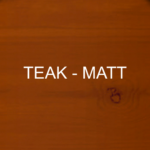 Teak matt colour sample of V33 High Performance Decking Oil, nourishing and protecting exterior timber decking with long-lasting weather protection.