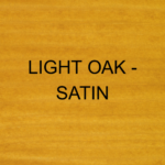 Light Oak satin colour sample of V33 High Protection Woodstain, a durable finish for vertical exterior wood with up to 8 years of weather protection.
