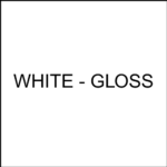 White Gloss colour sample of V33 Radiator Paint, a smooth, durable and heat-resistant finish for radiators and household appliances.