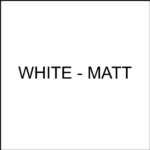 White Matt colour sample of V33 Radiator Paint, a smooth, durable and heat-resistant finish for radiators and household appliances.